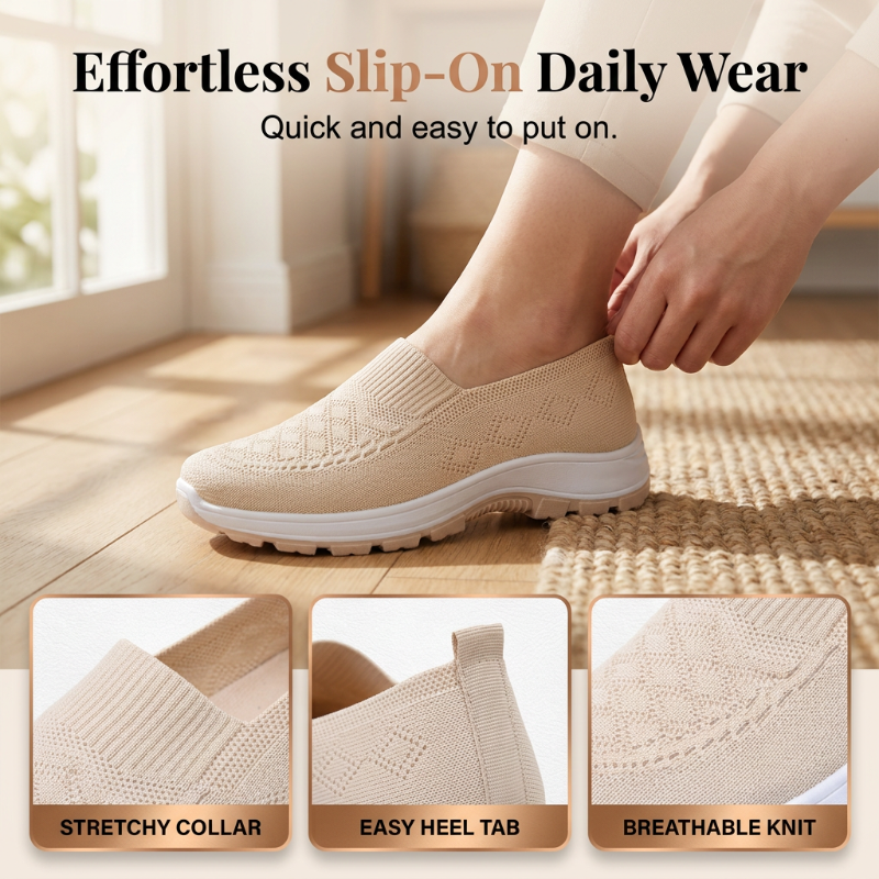 Women's Breathable and Comfortable Flat Shoes