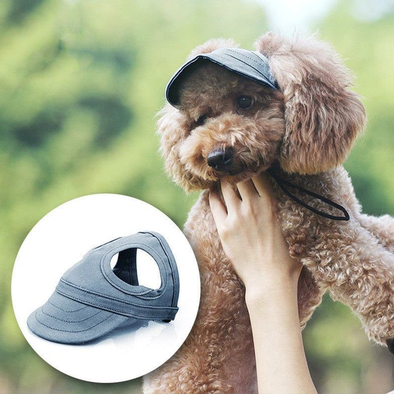 ☀️ Dog Sun Hat with Wide Brim — UV Protection, Breathable & Adjustable for Summer Walks