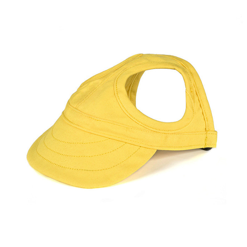 ☀️ Dog Sun Hat with Wide Brim — UV Protection, Breathable & Adjustable for Summer Walks