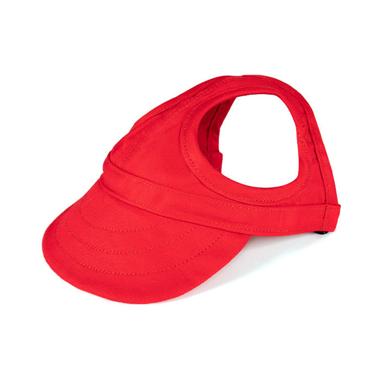 ☀️ Dog Sun Hat with Wide Brim — UV Protection, Breathable & Adjustable for Summer Walks