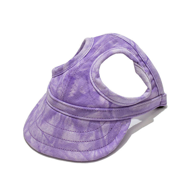 ☀️ Dog Sun Hat with Wide Brim — UV Protection, Breathable & Adjustable for Summer Walks