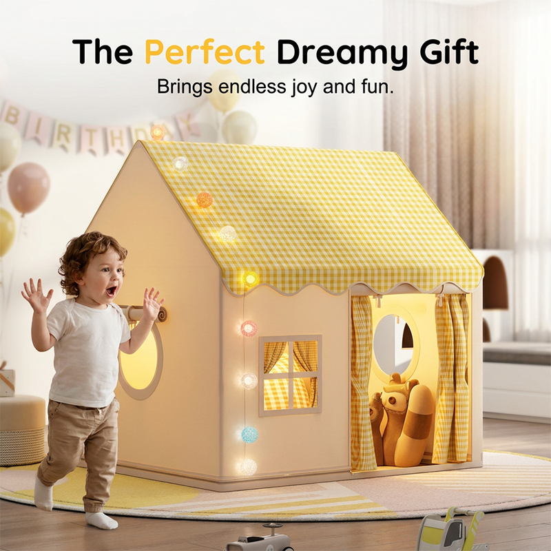 🏆LAST DAY 50% OFF🏠Children's Play Tent Castle✨