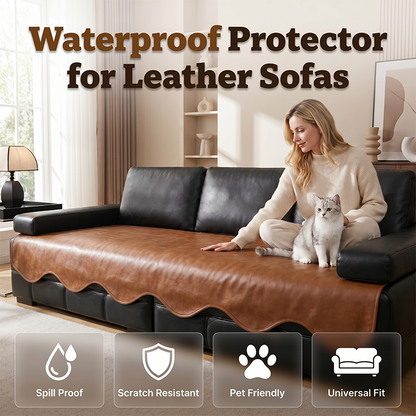 Waterproof Faux Leather Sofa Seat Cover