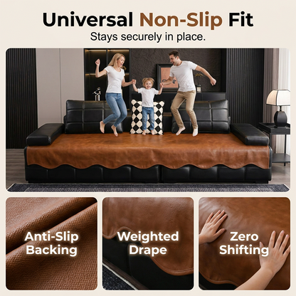 Waterproof Faux Leather Sofa Seat Cover