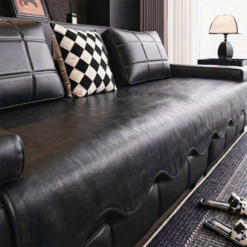 Waterproof Faux Leather Sofa Seat Cover