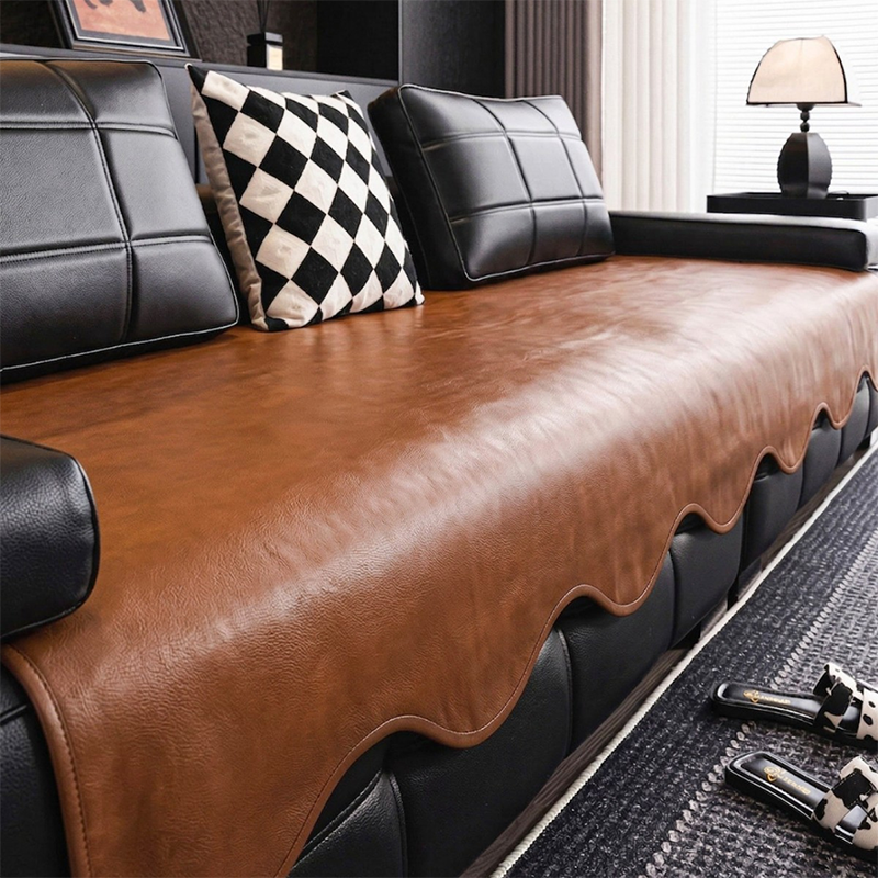 Waterproof Faux Leather Sofa Seat Cover