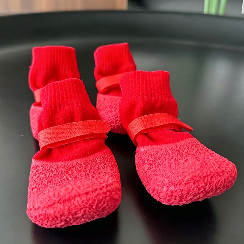 Anti-Slip Waterproof Pet Shoe Socks