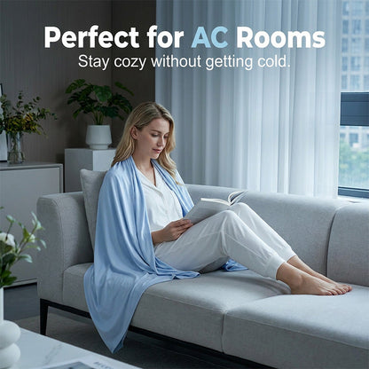 ⌛Limited-Time OfferSolid Color Breathable Cooling Blanket