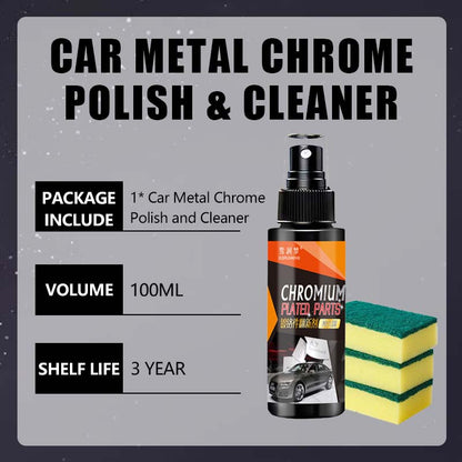 Car Metal Chrome Polish & Cleaner