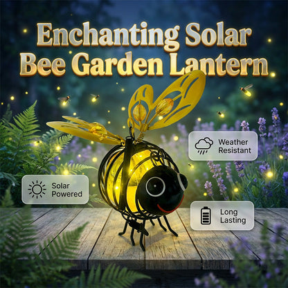 🐝 Solar Powered Hanging Bee Garden Light