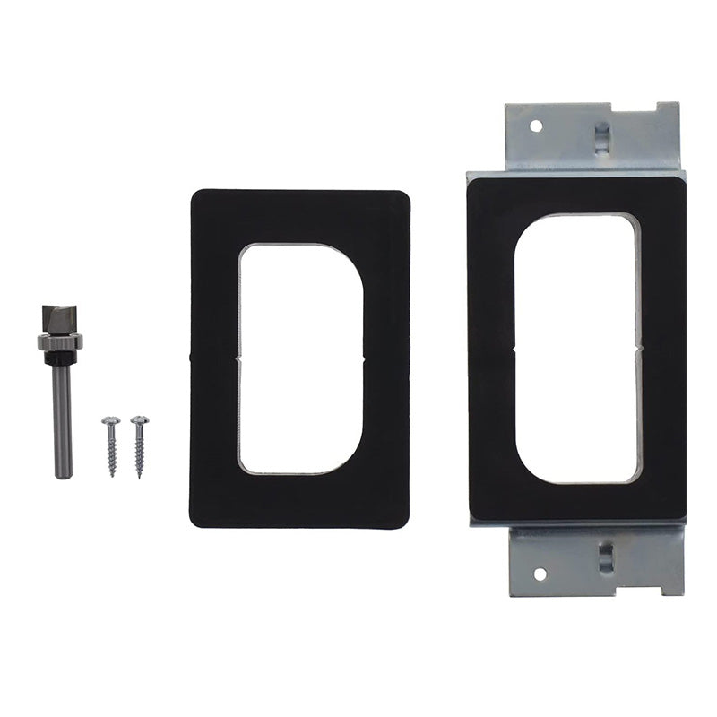 🔧 LIMITED-TIME 50% OFF! ✨ Door Hinge Jig Kit – Adjustable Template, Router Compatible, Professional Mortises 🛠️