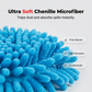 🧹 Chenille Spin Mop Head Replacement – Ultra-Absorbent Microfiber Refill Pads | Wet & Dry Use | Machine Washable | Fits Most Spin Mops ✨