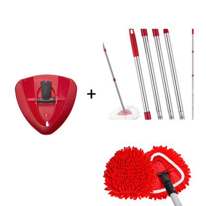 🧹 Chenille Spin Mop Head Replacement – Ultra-Absorbent Microfiber Refill Pads | Wet & Dry Use | Machine Washable | Fits Most Spin Mops ✨