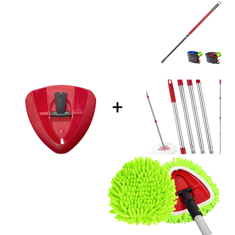 🧹 Chenille Spin Mop Head Replacement – Ultra-Absorbent Microfiber Refill Pads | Wet & Dry Use | Machine Washable | Fits Most Spin Mops ✨