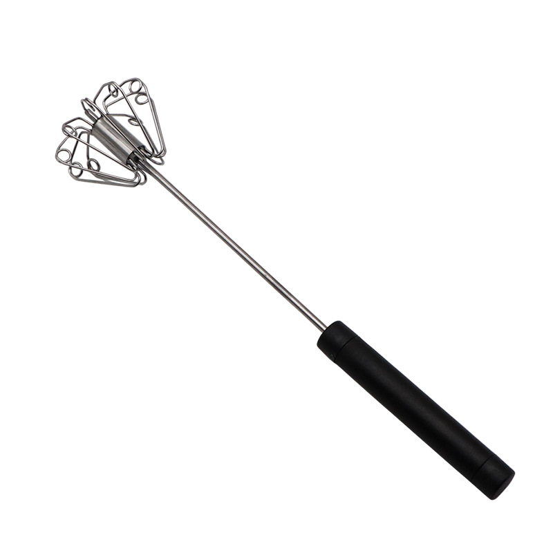 🥄🍳Last Day Promotion 50% OFF!🍰Stainless Steel Semi-Automatic Hand Egg Beater