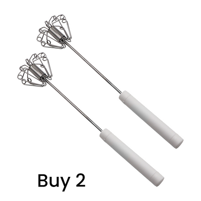 🥄🍳Last Day Promotion 50% OFF!🍰Stainless Steel Semi-Automatic Hand Egg Beater