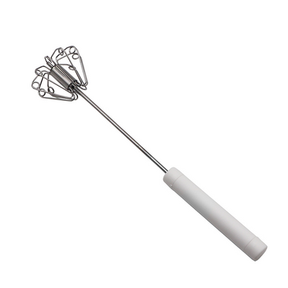 🥄🍳Last Day Promotion 50% OFF!🍰Stainless Steel Semi-Automatic Hand Egg Beater