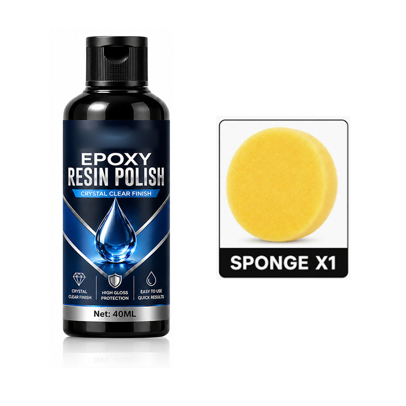 ✨ Flawless Final Step! High-Gloss Epoxy Resin Polish – Buffs to a Professional Shine