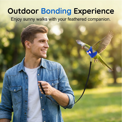 Parrot Flight Harness with Leash