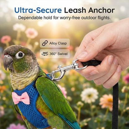 Parrot Flight Harness with Leash