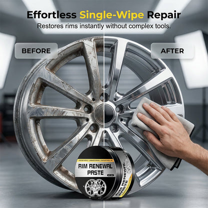 🚗  BUY 1 GET 1 FREE! 💞50K+ SOLD!✨✨ All-in-One Wheel Restoration Paste – Scratch Removal, Molecular Bonding, Safe for All Alloys 💎