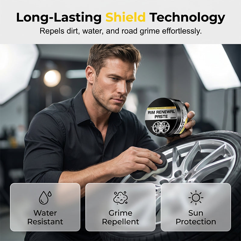 🚗  BUY 1 GET 1 FREE! 💞50K+ SOLD!✨✨ All-in-One Wheel Restoration Paste – Scratch Removal, Molecular Bonding, Safe for All Alloys 💎