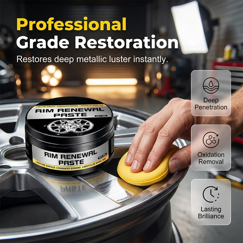 🚗  BUY 1 GET 1 FREE! 💞50K+ SOLD!✨✨ All-in-One Wheel Restoration Paste – Scratch Removal, Molecular Bonding, Safe for All Alloys 💎