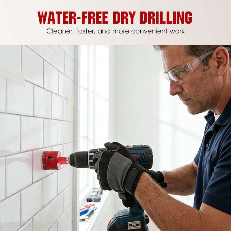 ⏳Time-Limited Special⏰Professional Dry Drilling Hole Saw Kit (6-35mm)
