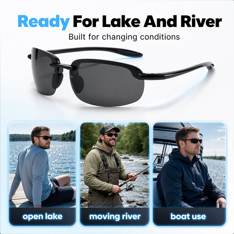Ultra-Light Polarized Fishing Sunglasses