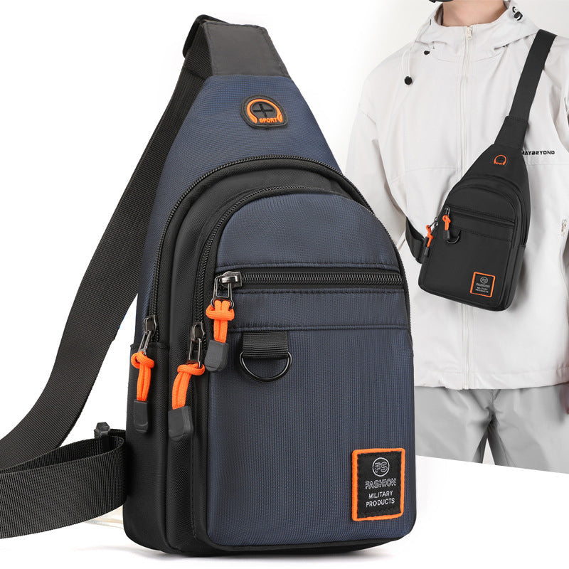 🎒 LIMITED-TIME 50% OFF! ✨ Waterproof Multi-pocket Crossbody Sling Bag – Organized Storage, Adjustable Strap, Headphone Jack 🌧️