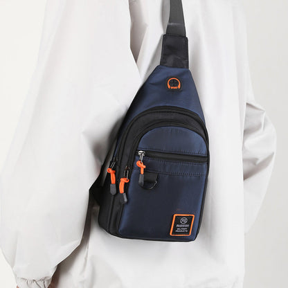 🎒 LIMITED-TIME 50% OFF! ✨ Waterproof Multi-pocket Crossbody Sling Bag – Organized Storage, Adjustable Strap, Headphone Jack 🌧️