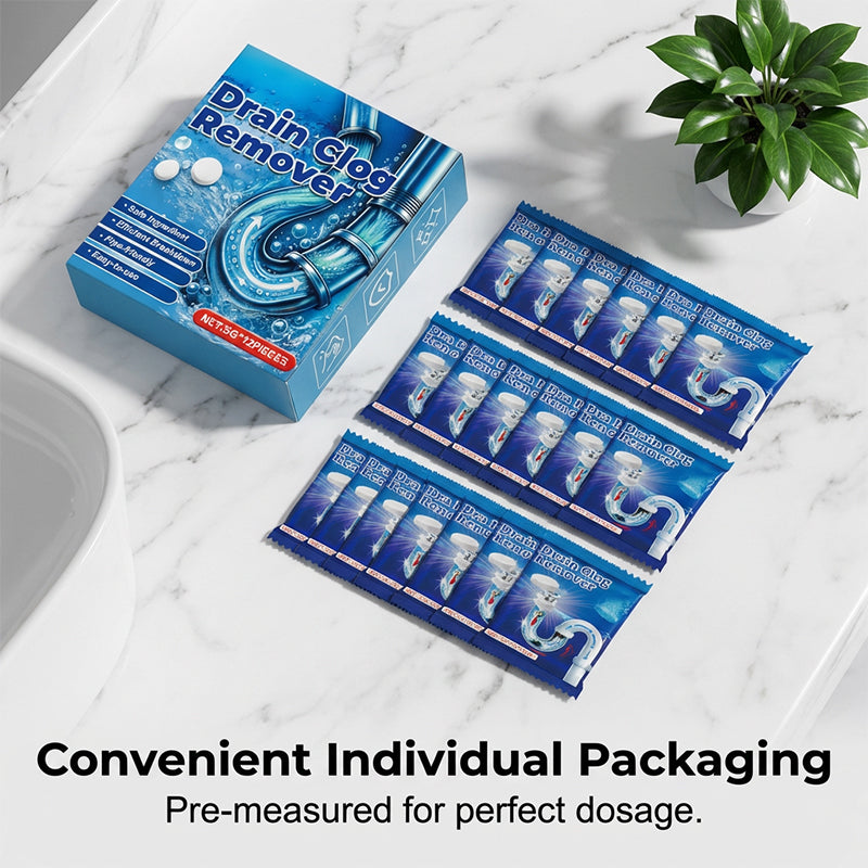 🔥2026 HOT SALE!!!🔥Effervescent Drain Clog Remover Tablets