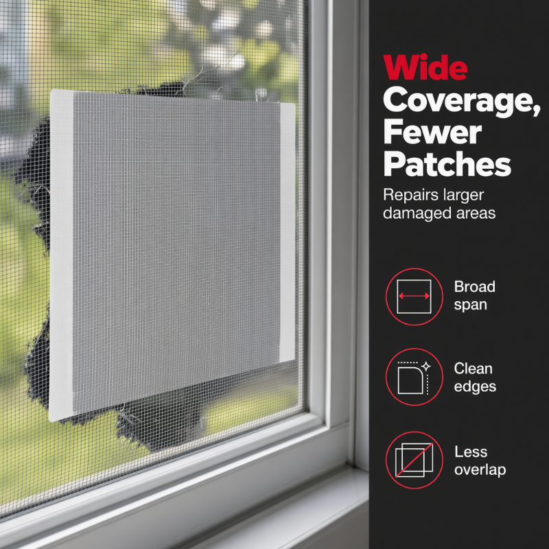 🔥Hot Sale! MeshMend™ Tape – Patch Any Screen in 30 Sec, No Tools, No Mosquitoes 🦟
