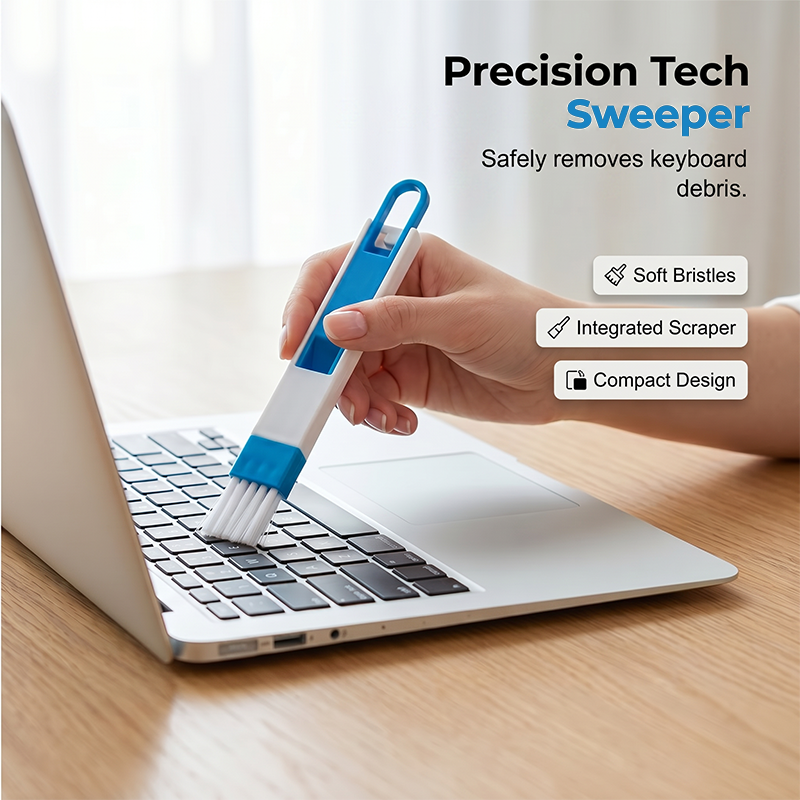📢📢50% OFF !! ⏰2-in-1 Window Groove Cleaning Brush