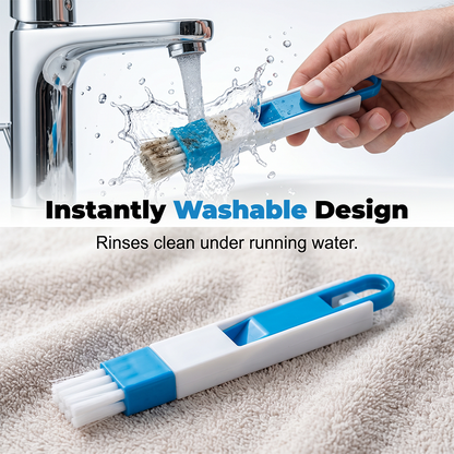 📢📢50% OFF !! ⏰2-in-1 Window Groove Cleaning Brush
