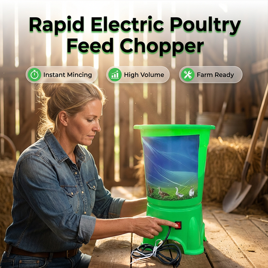 ⌛Limited-Time Offer-Electric Poultry Feed Processing Chopper