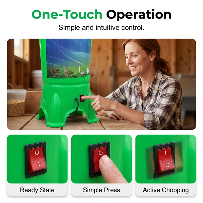 ⌛Limited-Time Offer-Electric Poultry Feed Processing Chopper