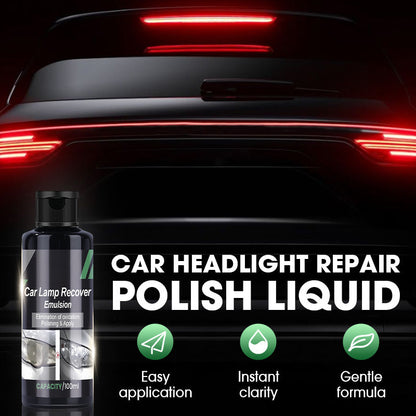🚗💡Car Headlight Repair Polish – Restore Clarity & Night Visibility ✨🛡️