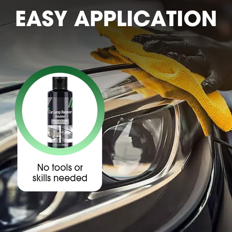 🚗💡Car Headlight Repair Polish – Restore Clarity & Night Visibility ✨🛡️