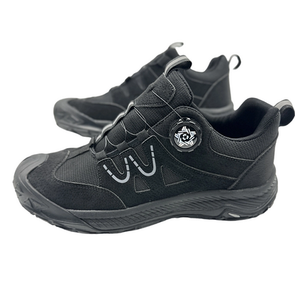 Men's Steel Toe Safety Shoes with Rotary Lacing System