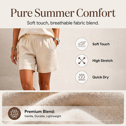 📢📢 LIMITED-TIME 50% OFF! ⏰☁️All-Season Casual Outfit Hot Sale👖2-Piece Loungewear Set✨Loose Soft Top + Elastic Waist Trousers Separable Matching Co-ord For Daily Holiday Office
