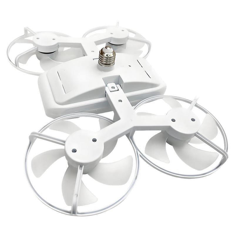 3-Speed E27 Drone Model Fan Light with Remote