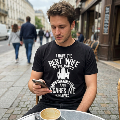 Men's Versatile Humorous Graphic T-Shirt