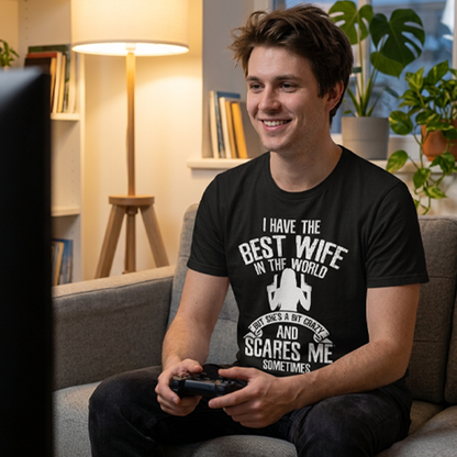 Men's Versatile Humorous Graphic T-Shirt