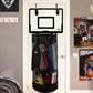 🎉FLASH DEAL 50% OFF – Over-the-Door Basketball Laundry Hamper | Creative Score Game, Big Black Mesh Net, Acrylic/Wood Backboard, No-Drill Install 🚪🏀