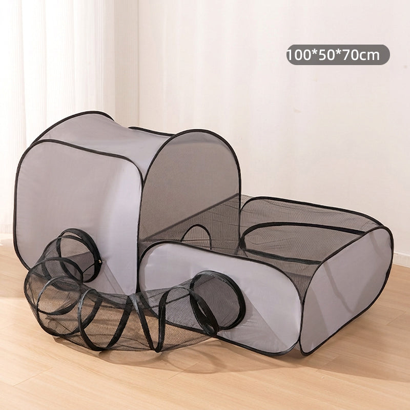 ⏳Limited-time 50% off⏰Large Cat Tunnel for Play and Lounging🐈🐈‍⬛🏠
