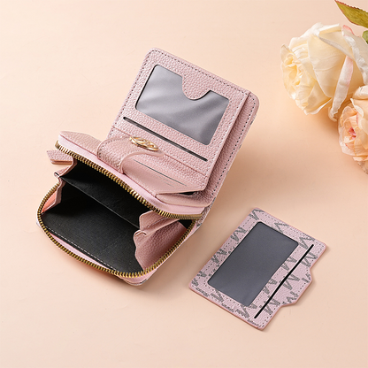 📢📢50% OFF !! ⏰Elegant Monogram Short Wallet for Women