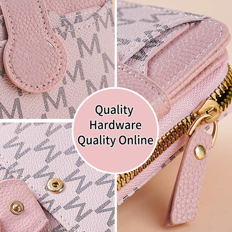 📢📢50% OFF !! ⏰Elegant Monogram Short Wallet for Women