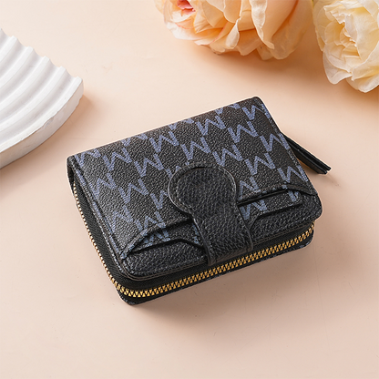 📢📢50% OFF !! ⏰Elegant Monogram Short Wallet for Women