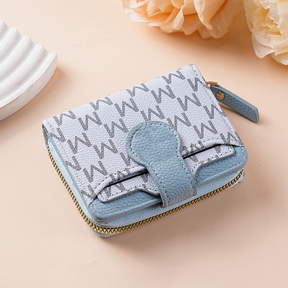 📢📢50% OFF !! ⏰Elegant Monogram Short Wallet for Women